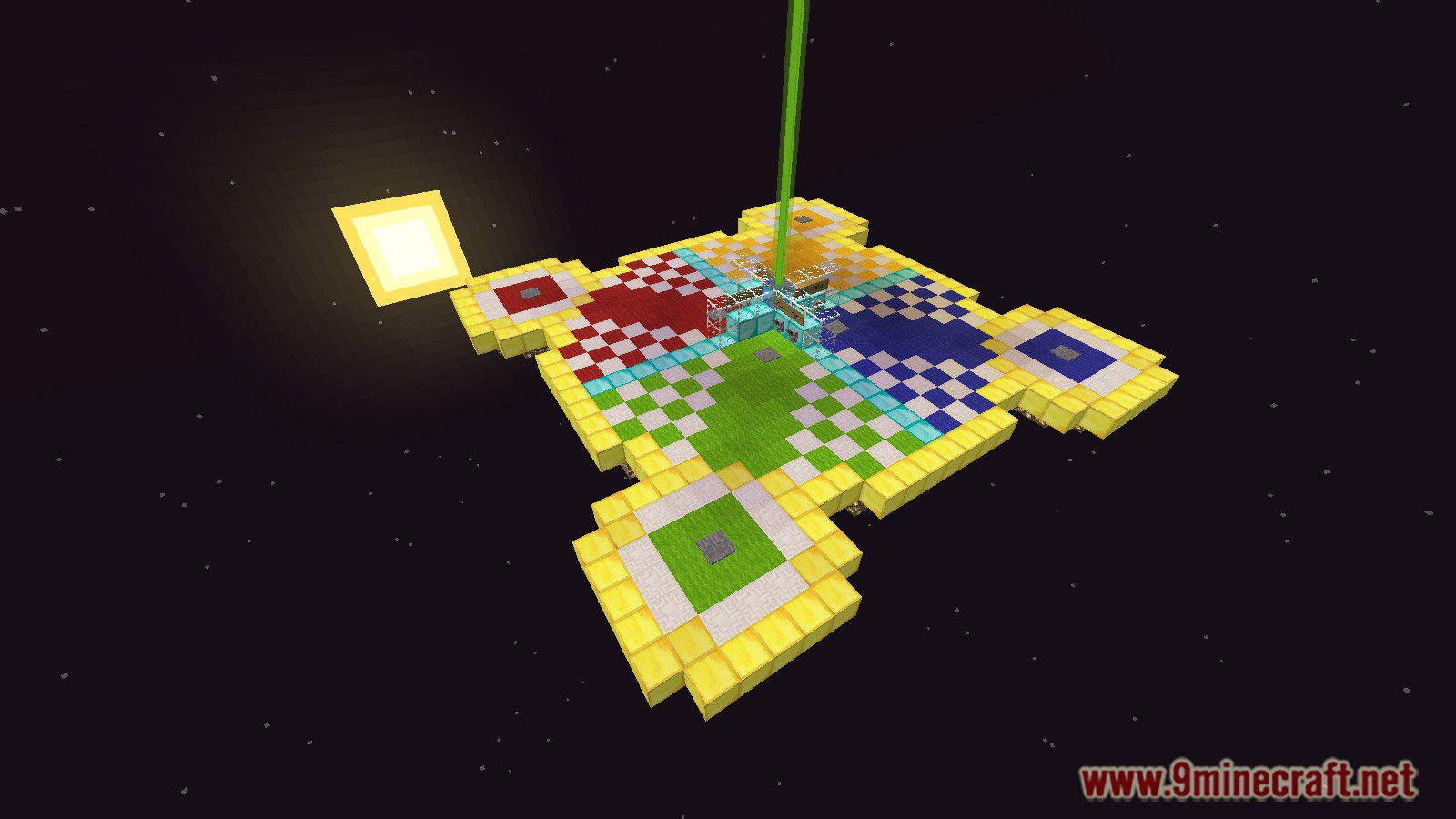 description_0 Карта Lucky Block Race для Minecraft (1.20.4, 1.19.4).