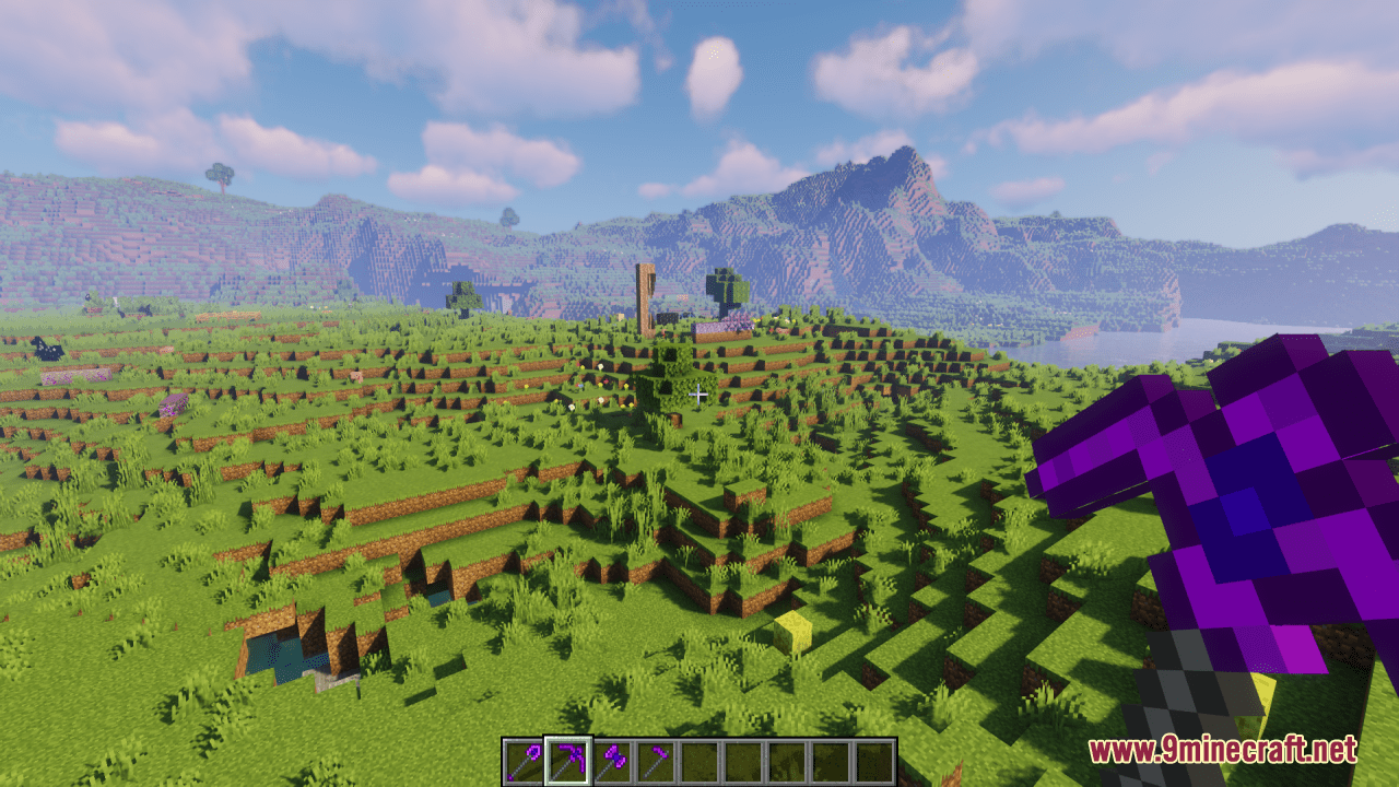 description_1 Amethyst Diamonds Resource Pack (1.19.4, 1.19.2) - текстурный пакет