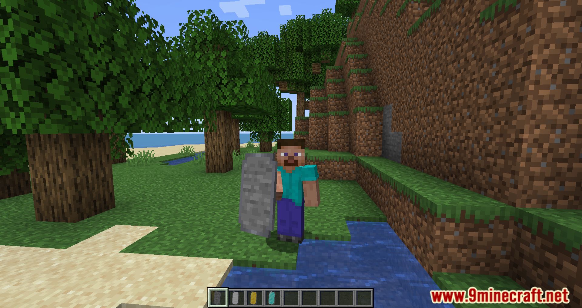 description_1 New Shield Variants Mod - a new era of defense in Minecraft