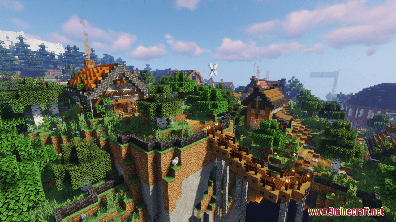 image 1 for Map of Eincaldia (1.20.4, 1.19.4) - Medieval fantasy world