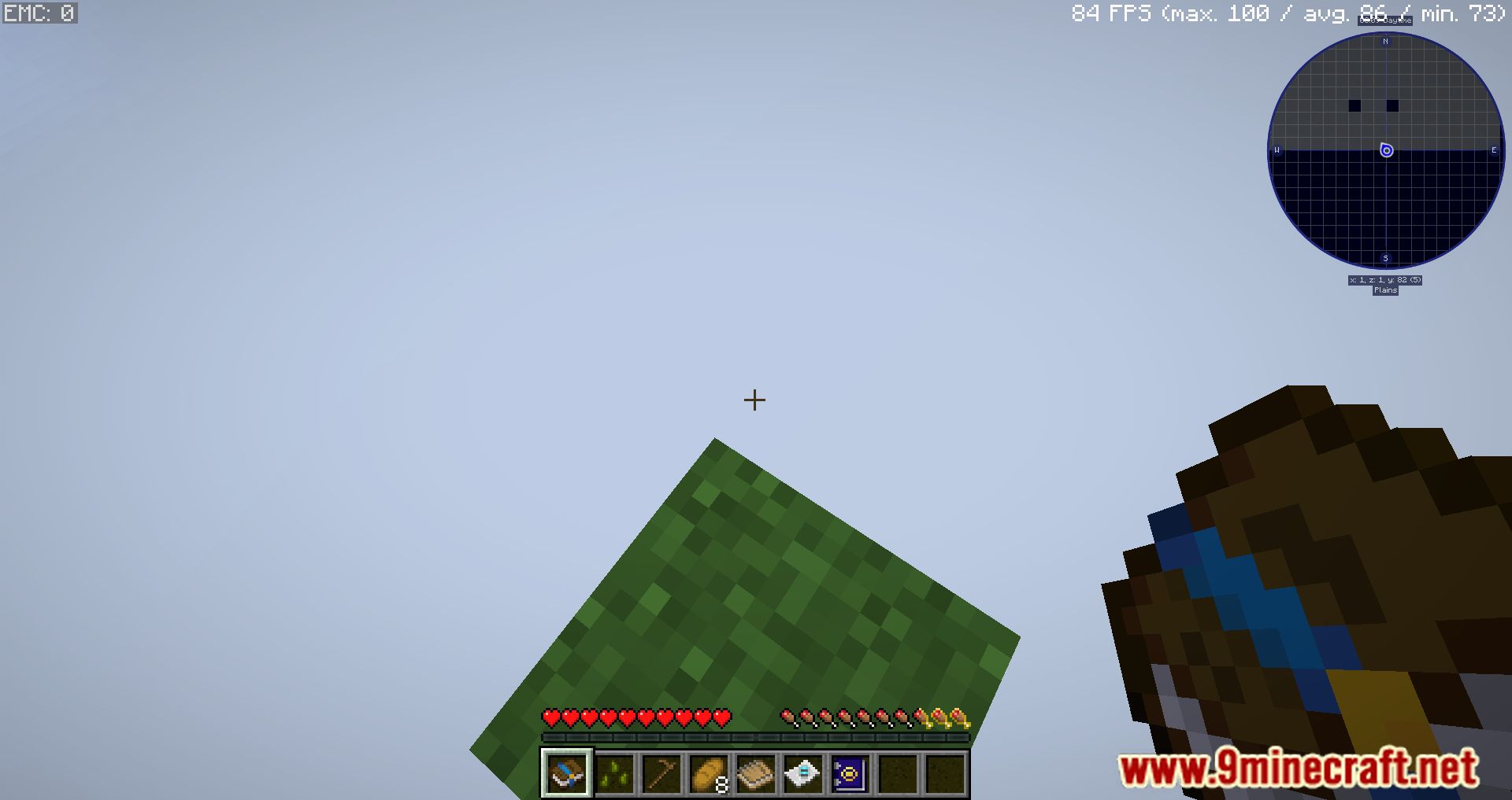 description_0 Mystic Block Modpack (1.16.5) - Focus on traveling through the sky block