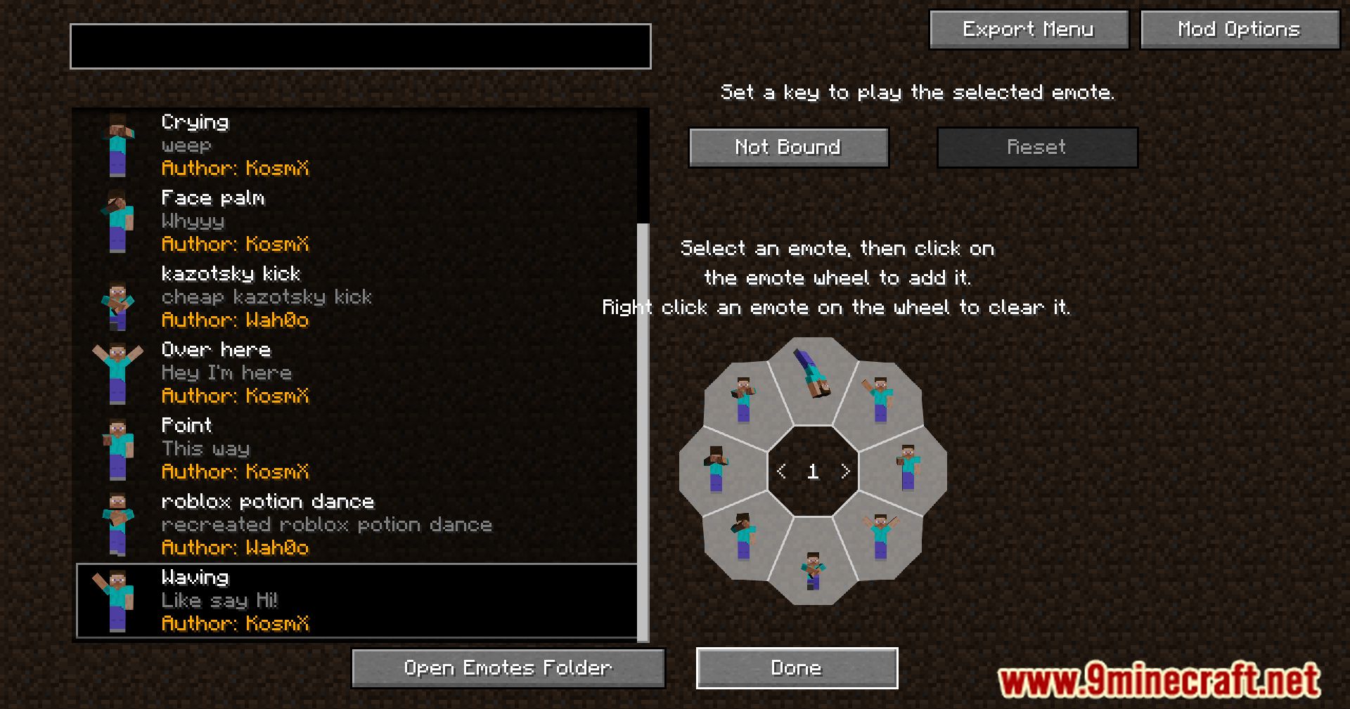 image 5 for Online Emotions Mode (1.20.4) - self-expression and improved multiplayer dynamics