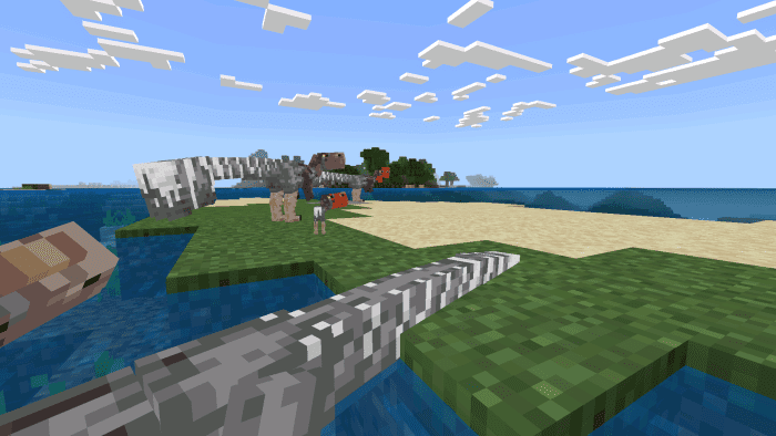 image 3 for Дополнение "Доисторические виды" (1.20) - MCPE/Bedrock Mod
