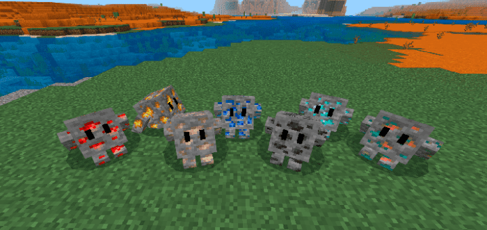 image 1 for Blocklings Add-on (1.20) - MCPE/Bedrock Mod