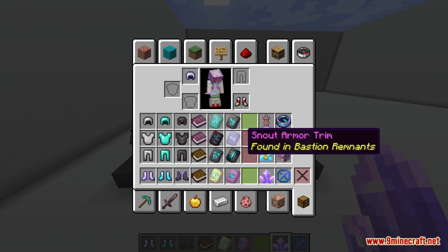 description_8 Armour Designer Data Pack (1.20.2, 1.19.4) - создайте свою собственную броню!