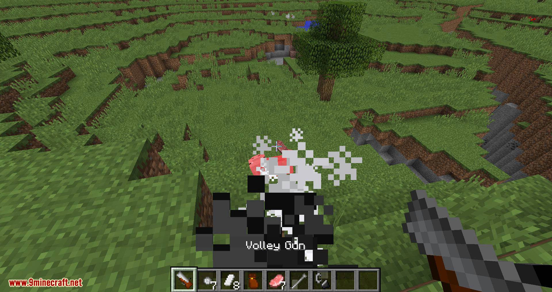 description_7 Module Matchgun 1.16.3 (match guns, flintlocks, wheel guns, revolvers, cannons)