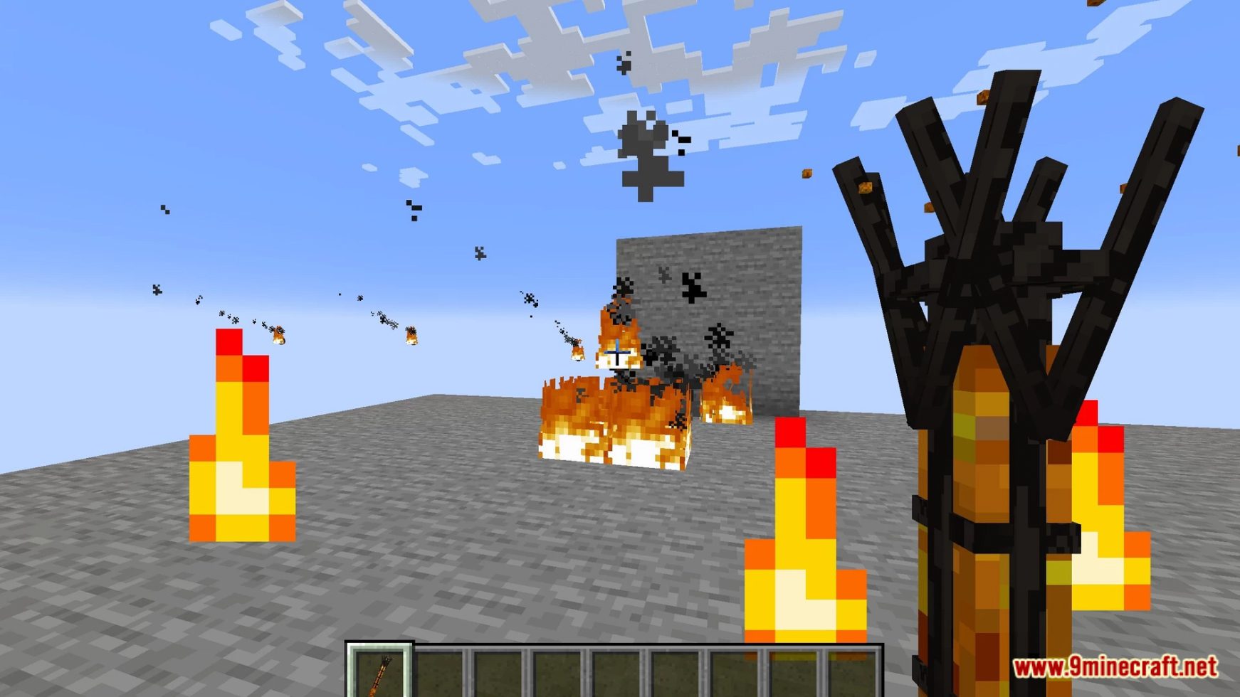 description_7 Super Weapons Data Pack (1.20.2, 1.19.4) - Unleash the power of myths in Minecraft!