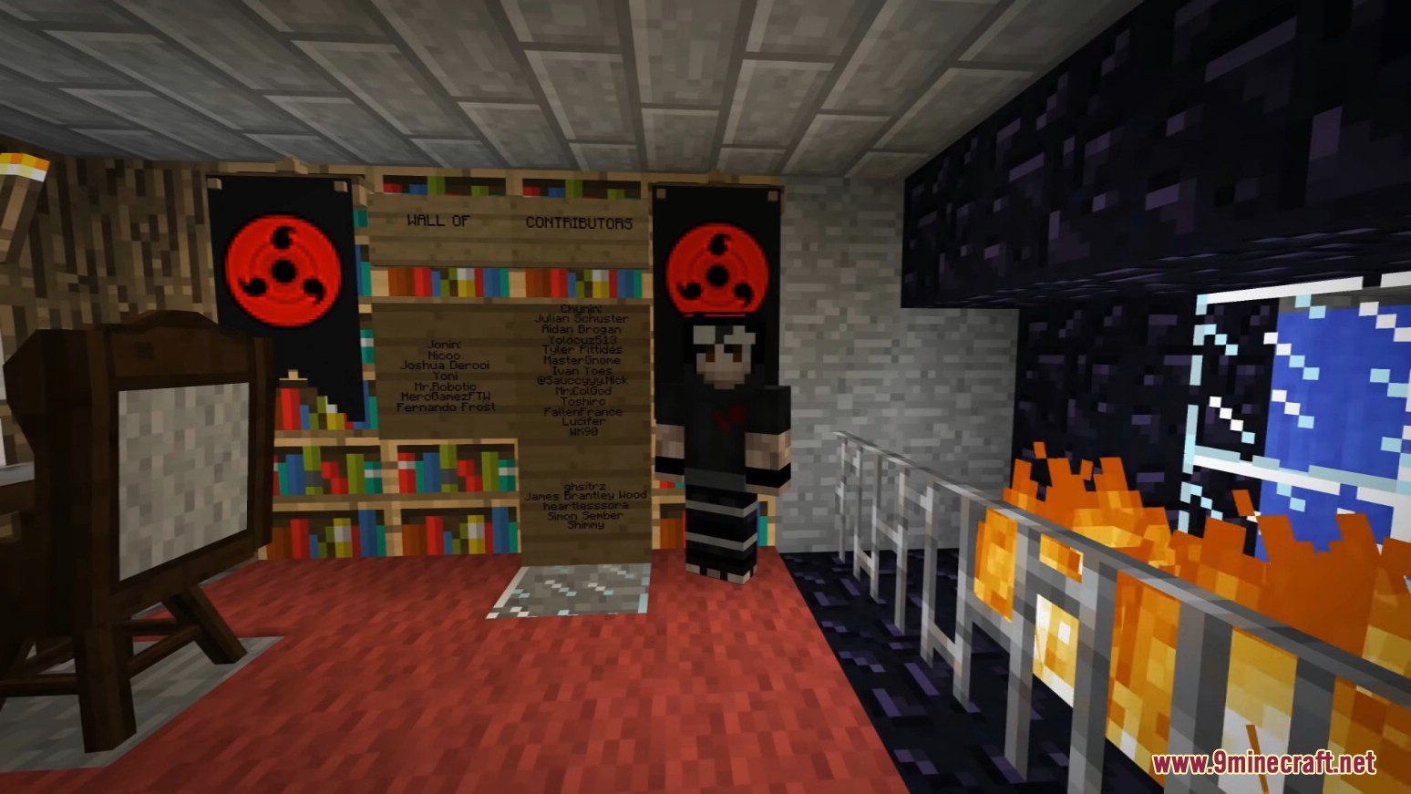 description_8 Naruto Anime Mod (1.7.10) - El mejor Naruto mod en Minecraft