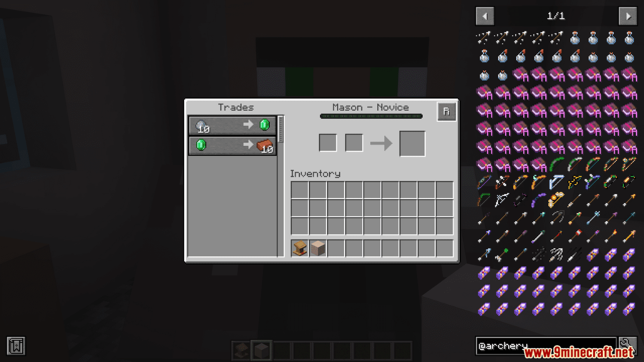 image 3 for Trade Update Mode (1.20.1) - Update button in the Trade menu