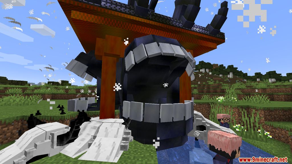 description_7 Jutsu Kaiten Mod 1.16.5 - Анимация, колдовской бой