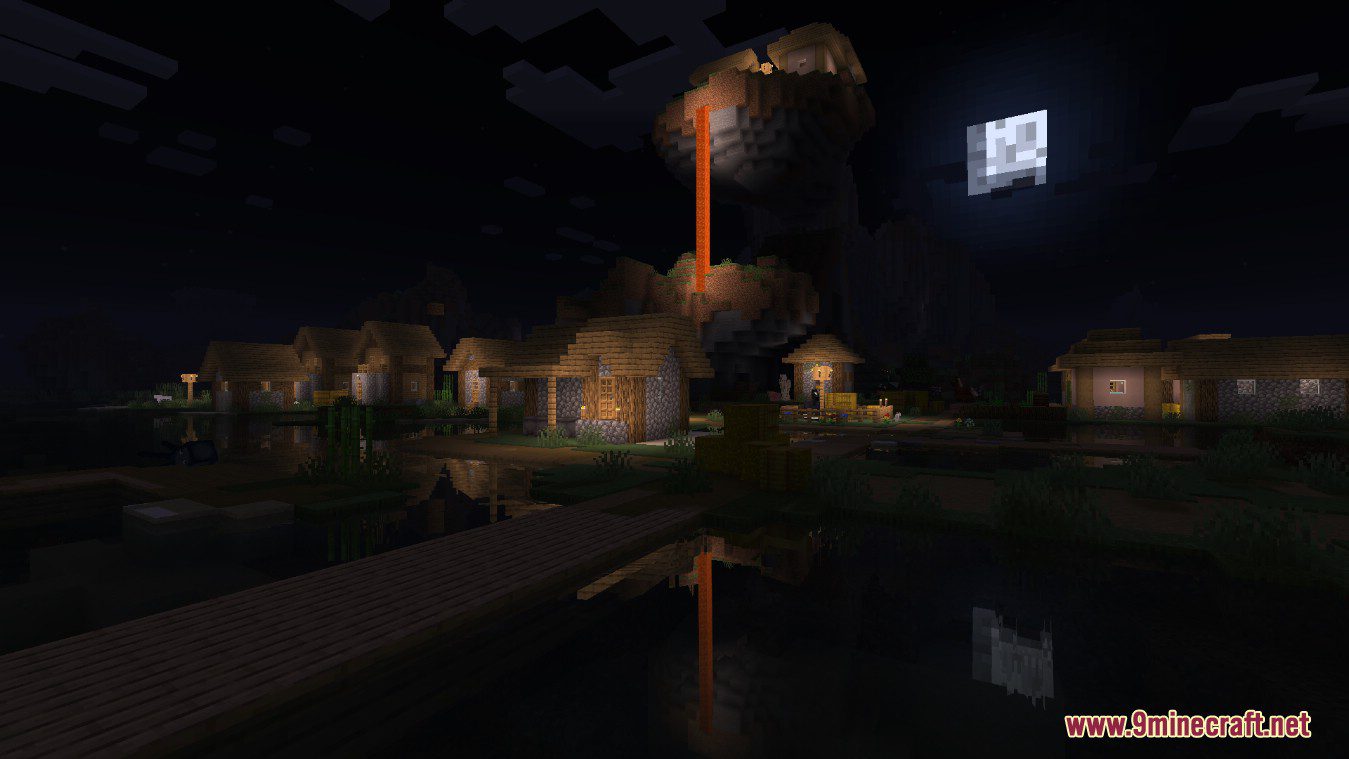 description_5 Miniature Shader 1.20.4 - Lighting and Reflections