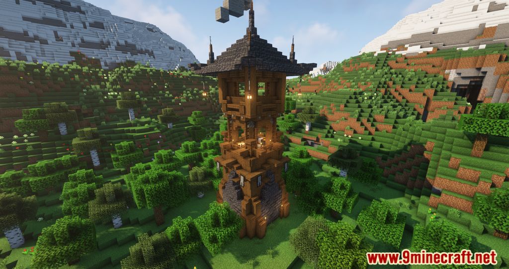description_6 Towns and Towers MOD - making the world more alive