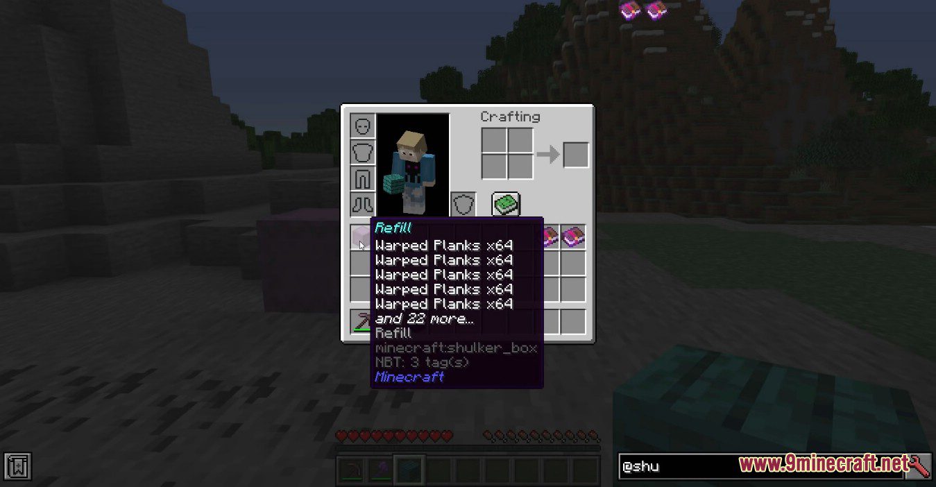description_2 Enchanted Shulkers Mod 1.20.4 - enchantment for boxes with shulkers