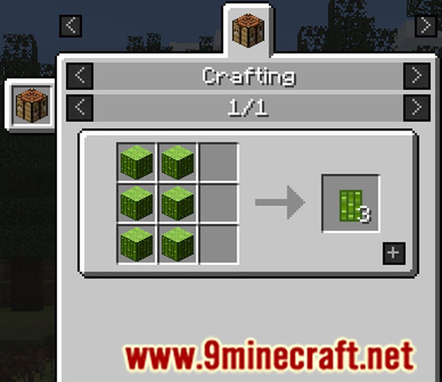 description_14 Bamboo Everything Mod (1.20.4) - декорирование, строительство