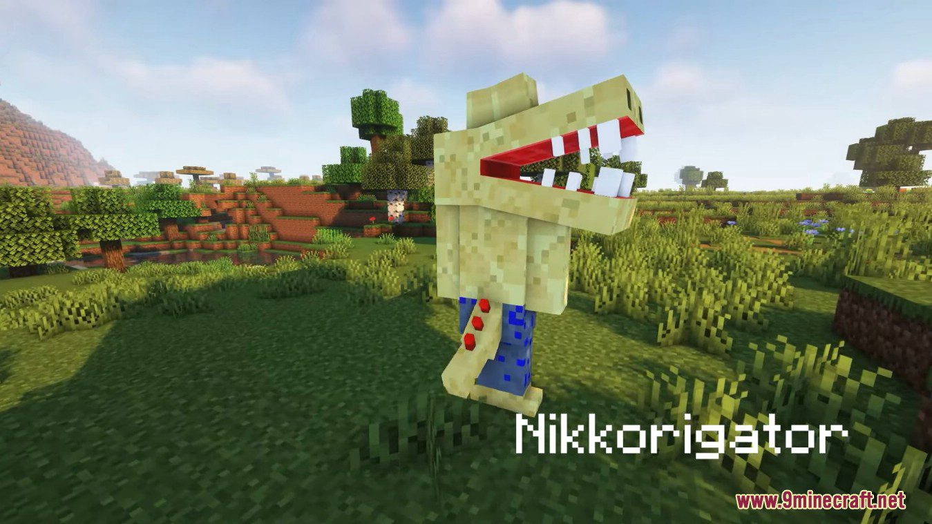 description_15 Nikkori Hazard Mod (1.16.5) - Затерянный в фантастическом мире