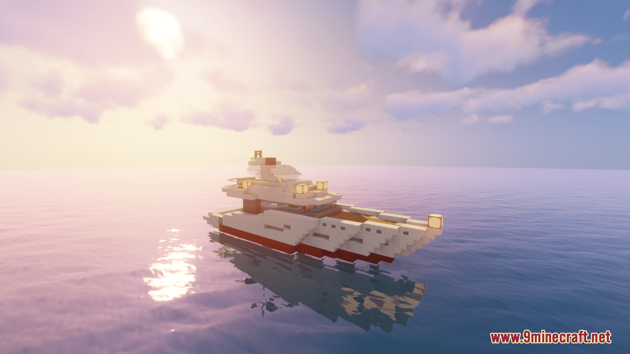 description_10 Map Zen Garden Island Resort (1.20.4, 1.19.4) - Japanese seaside resort