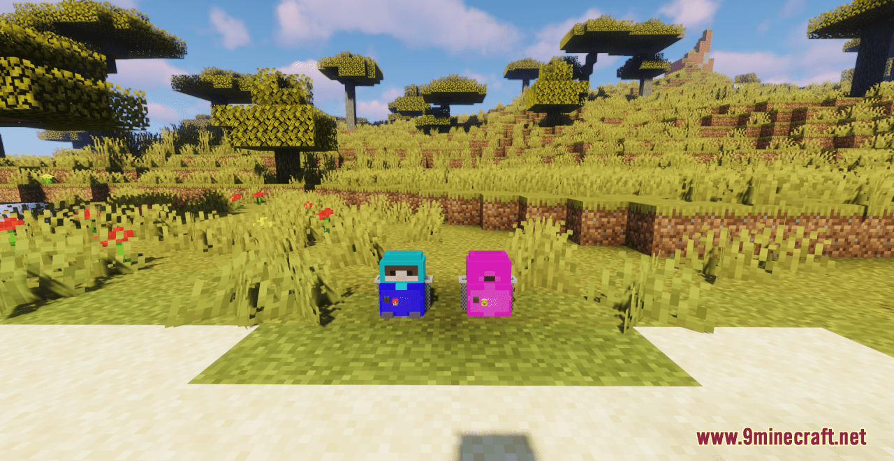 description_2 Schulker Box Backpack Resource Pack (1.19.3, 1.18.2) - Texture Pack
