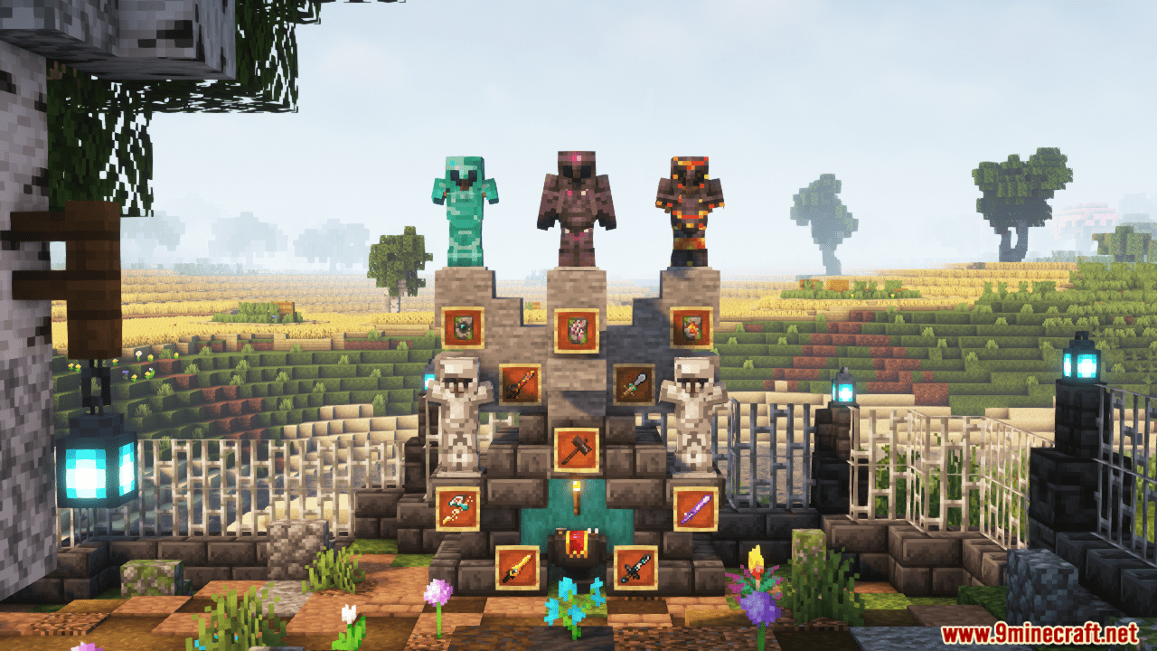 description_6 Lemon Kingdom Artifacts Mod (1.20.1) - Forge and upgrade your most powerful weapons!