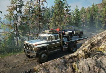 description_0 Мод Ford F-750 Powerstroke версия 3.6 для SnowRunner