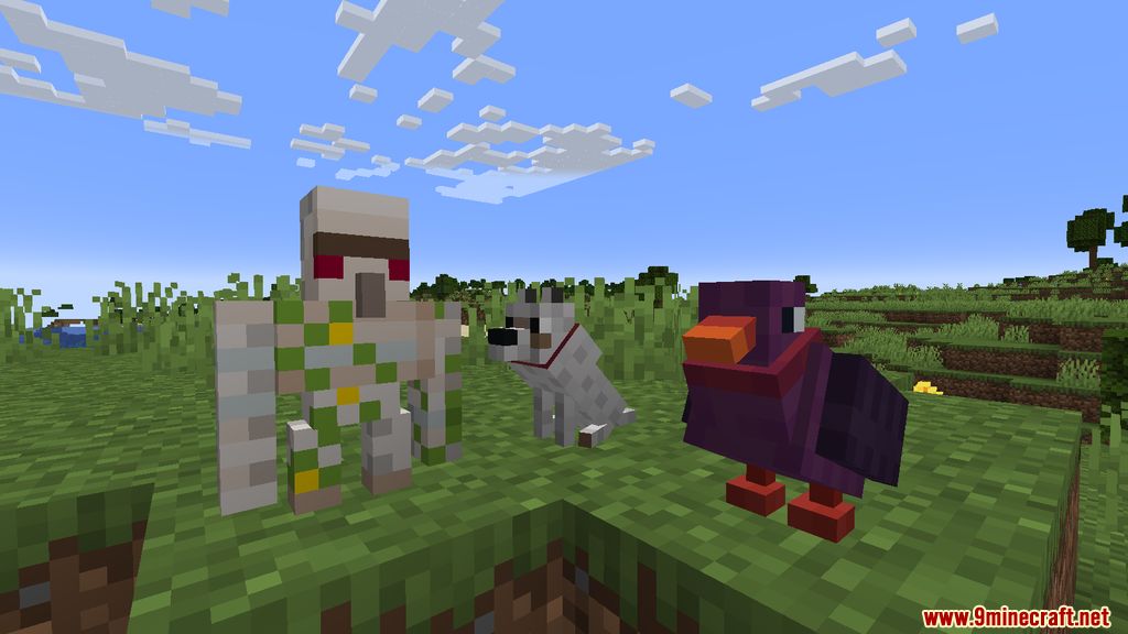 description_5 Mod Mob Scarecrows - entities protecting farms