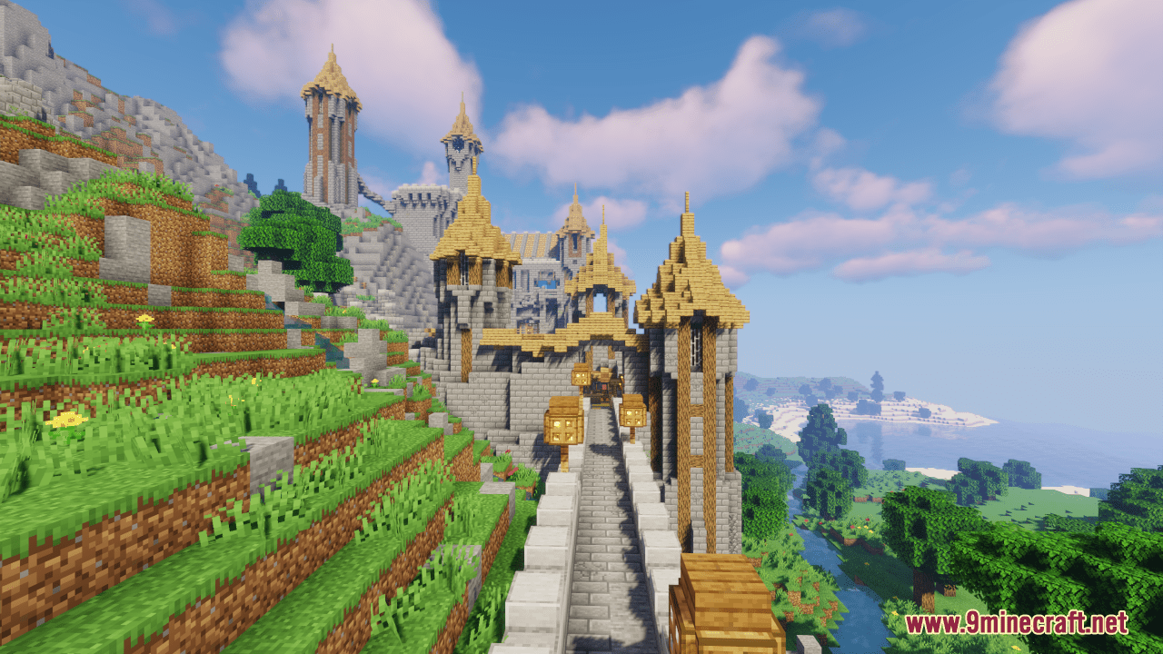 description_0 Epic Medieval Castle Map (1.20.4, 1.19.4) - Legal Stronghold