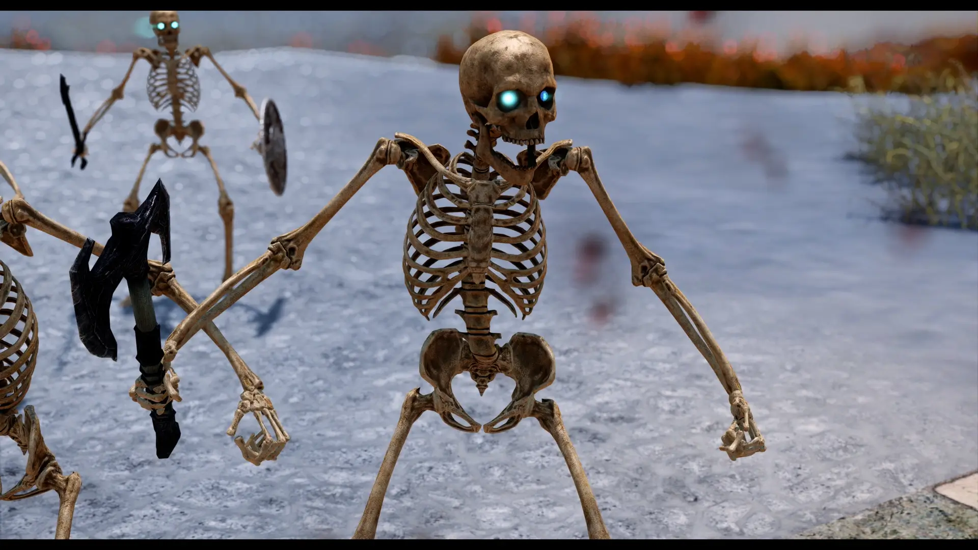 description_3 HD Скелеты и кости / Skeleton Replacer HD - SE