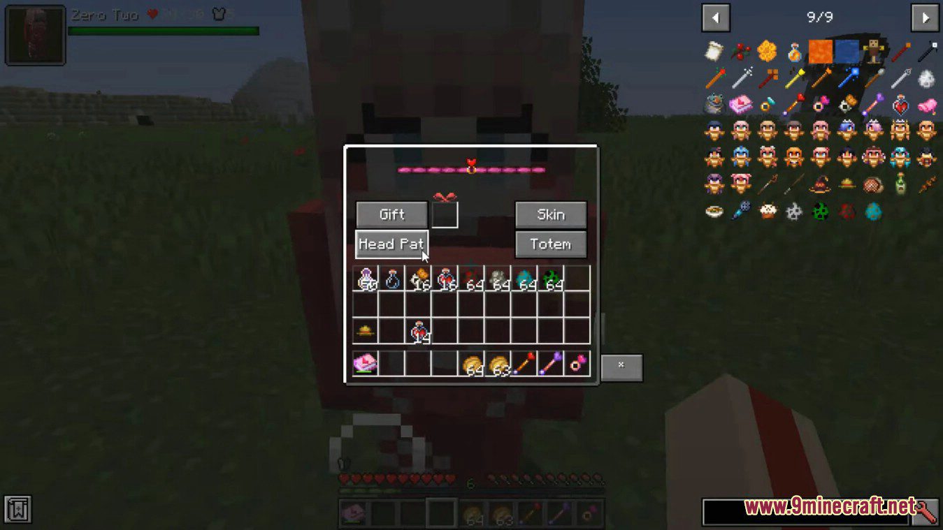 description_9 Waifucraft Mod 1.18.2 - Novias en anime y juegos