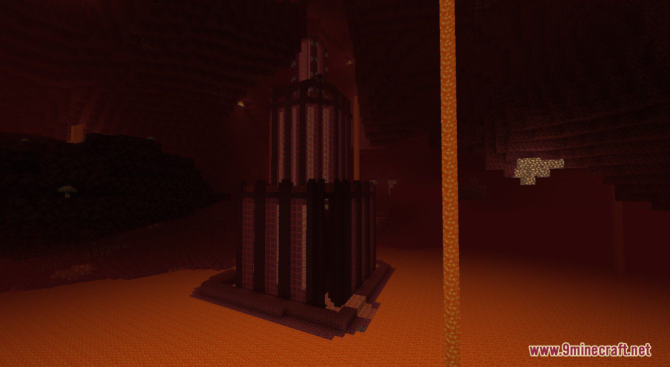 description_5 Impresionante Dungeon Nether Mod - Más estructuras