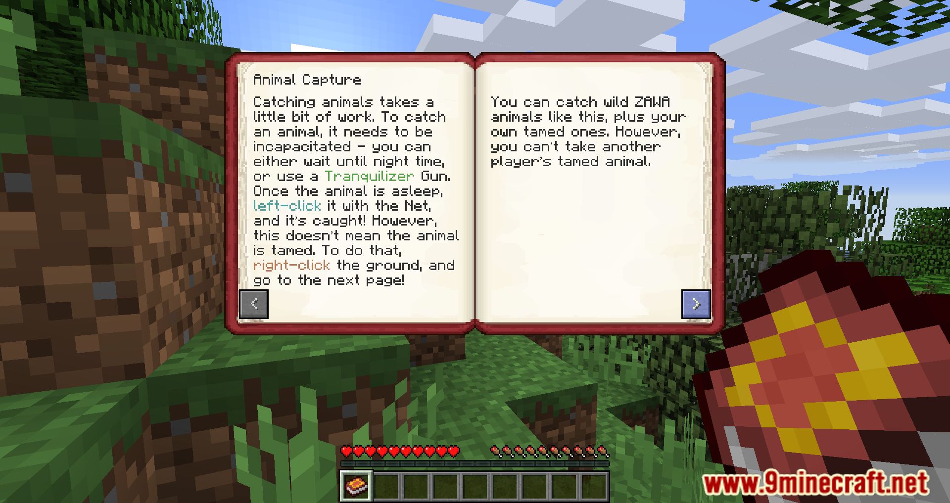 description_3 Zoo & Wild Animals Rebuilt ZAWA Mod (1.12.2) - Zoo y animales salvajes Mod