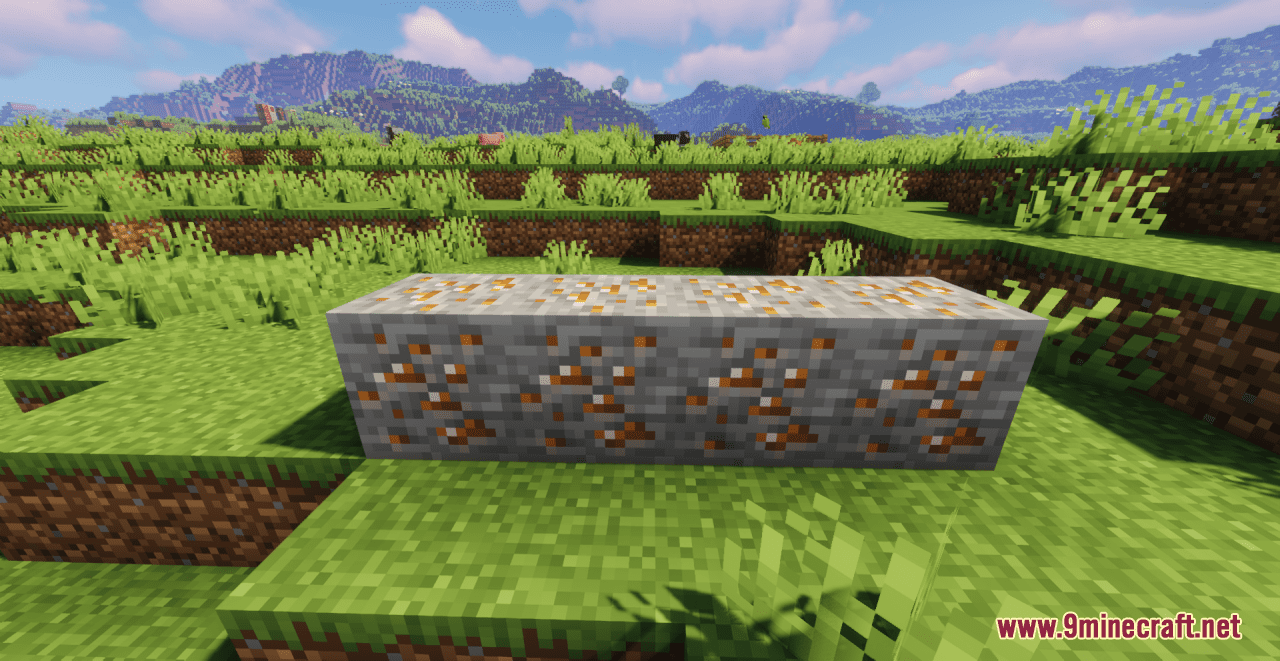 description_11 Brown Diamond Resource Pack (1.19.4, 1.19.2) - Пакет текстур