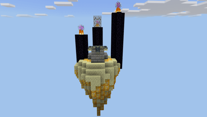 image 5 for Tarjeta Lucky Sky Block (1.20) - MCPE/Bedrock