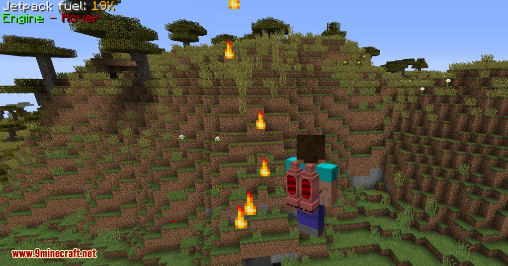 description_0 Simply Jetpacks 2 Mod (1.19.1) - летать и парить