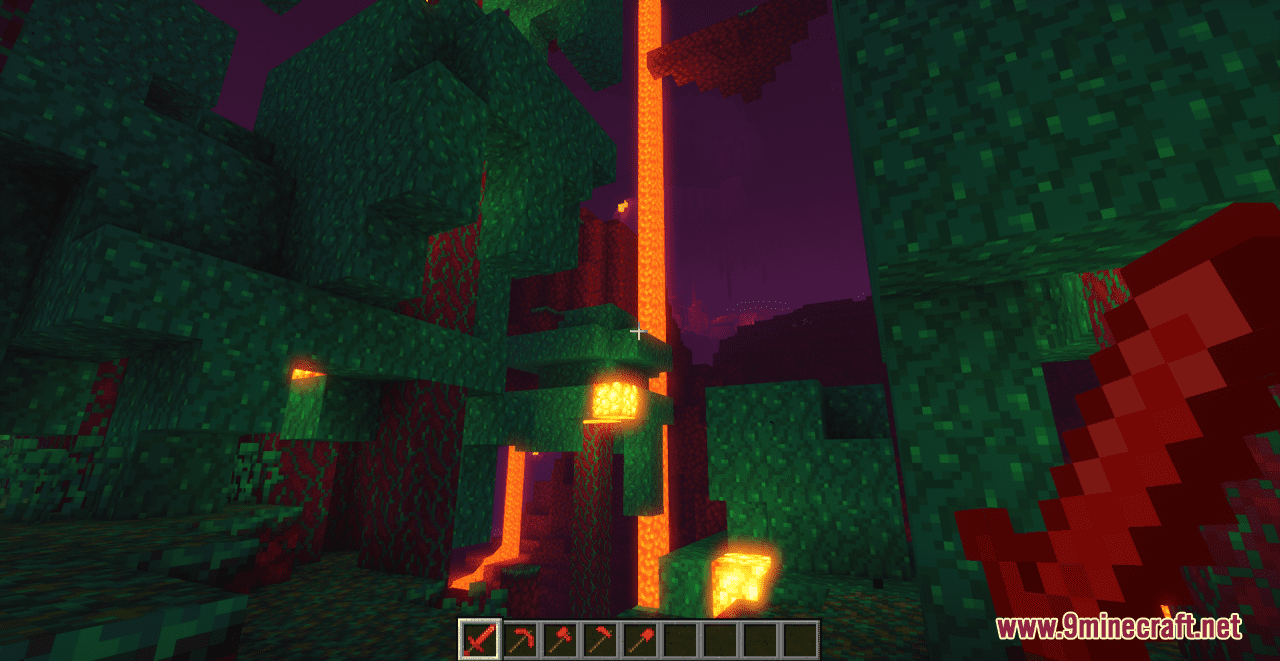 description_10 Red Diamond Resource Pack (1.19.3, 1.19.2) - Пакет текстур