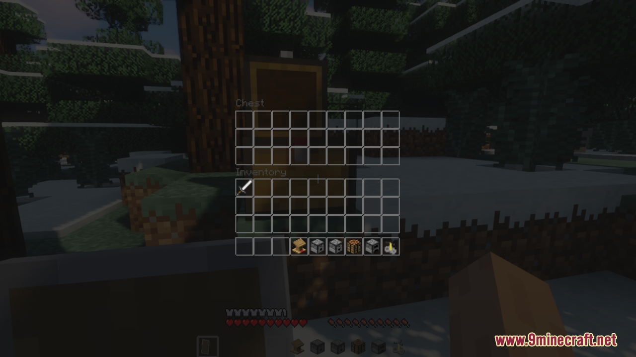 description_1 Transparent GUI and HUD Ultimate Resource Pack (1.20.4, 1.20.2, 1.20.1) - Texture Pack