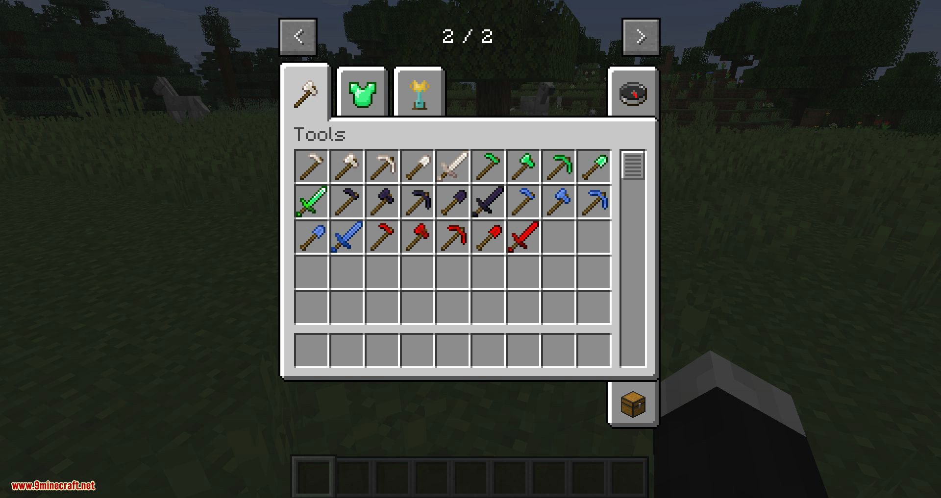 description_11 Super Tools Mod - endgame tools and armor