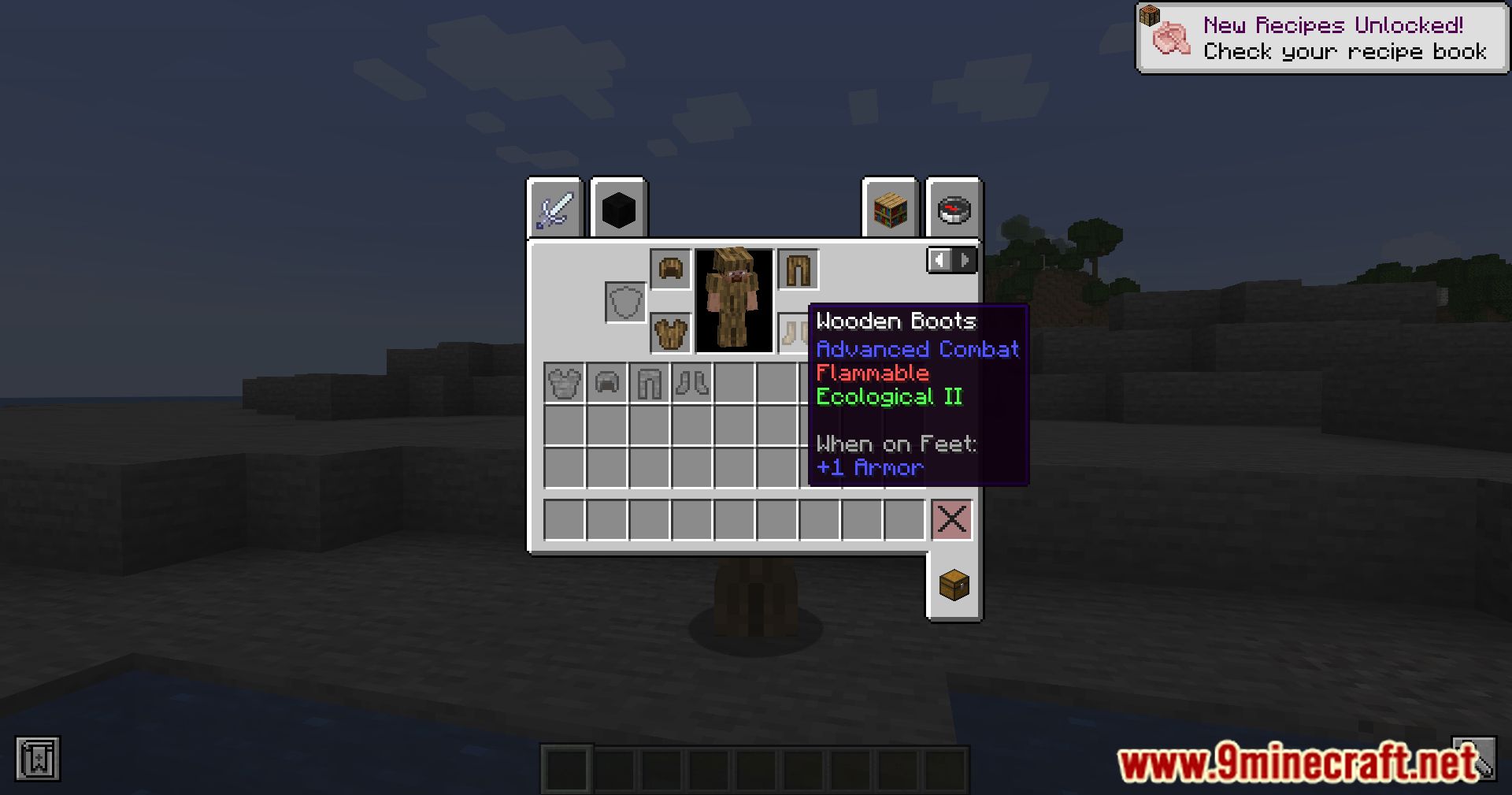 description_6 Advanced Combat Mod (1.20.4) - От деревьев до звезд