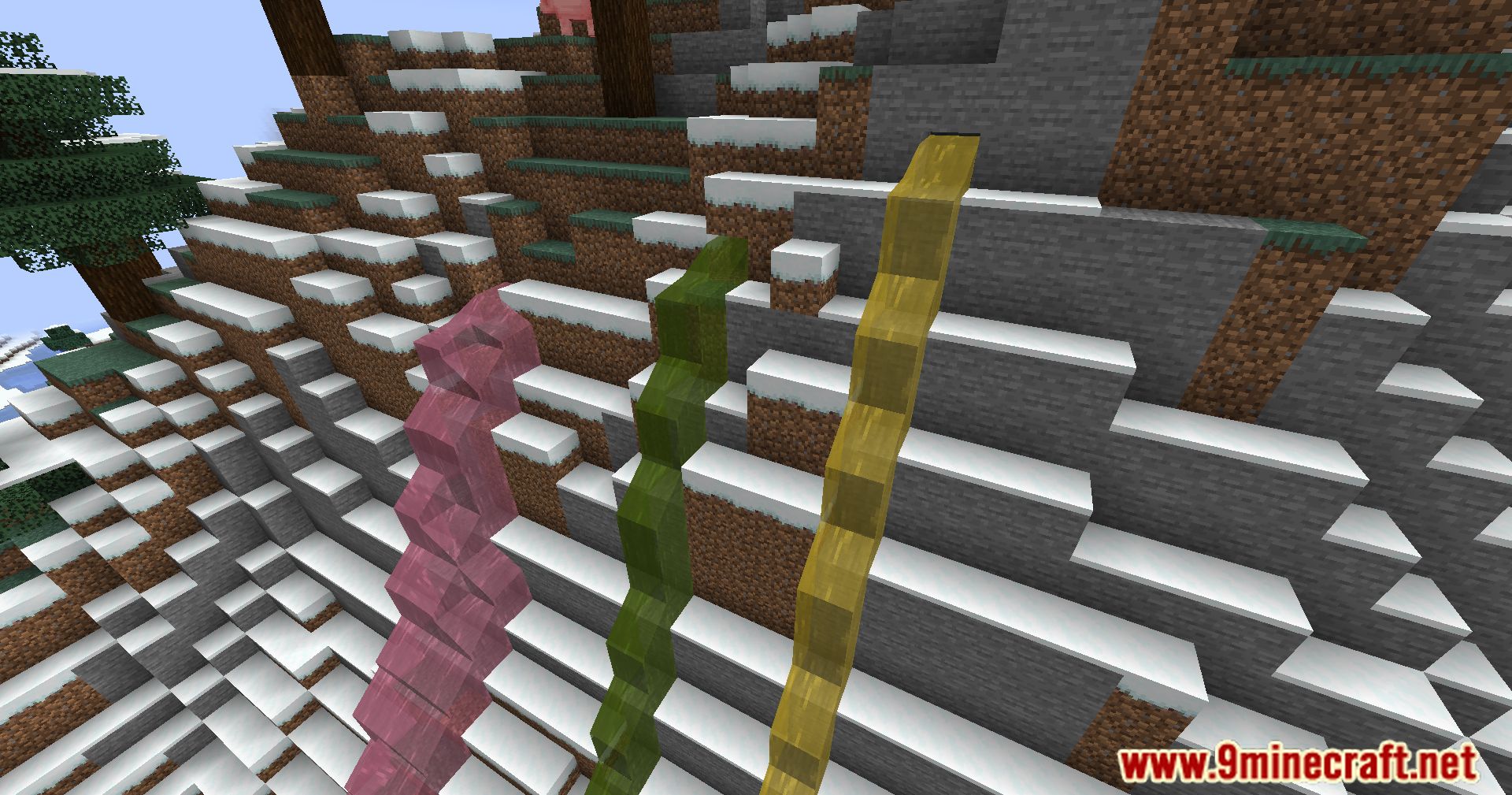 description_4 Colored Water Mod - bright creativity for your world!