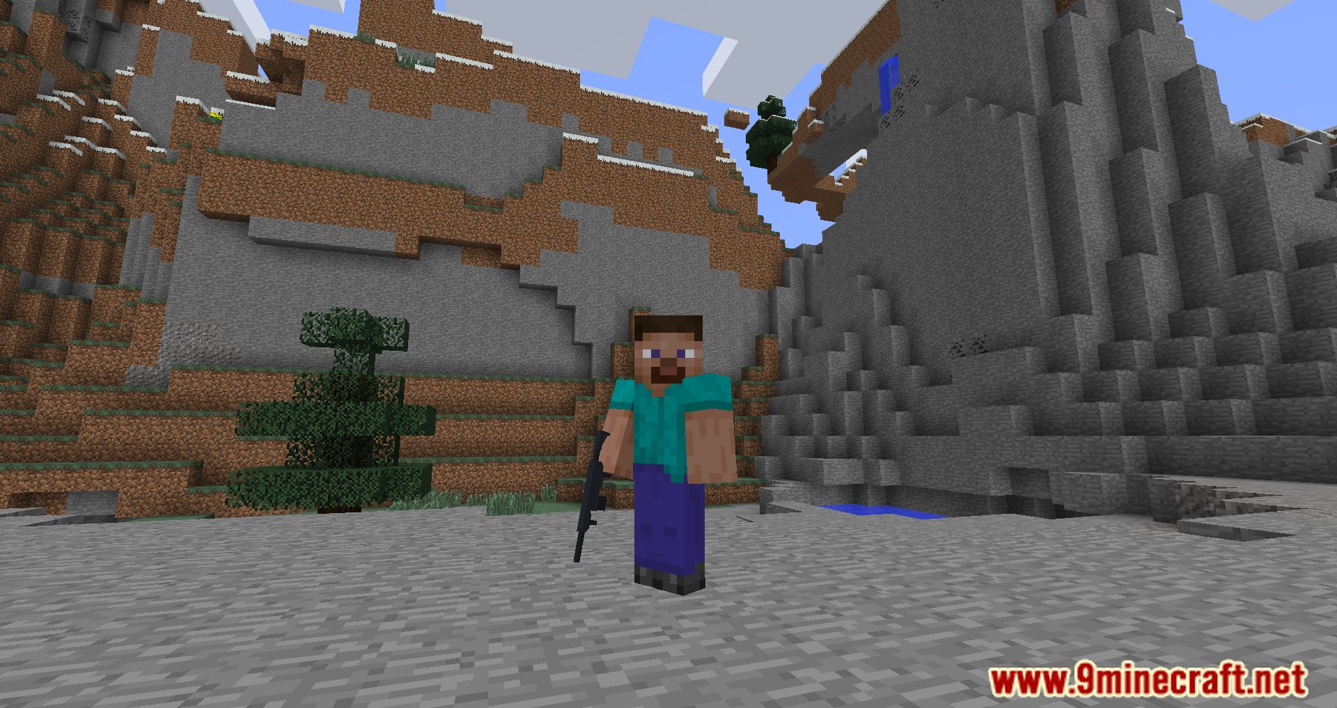 description_15 Guns, Cars, and Morph Modpack (1.7.10) - перестрелки, гонки и веселье