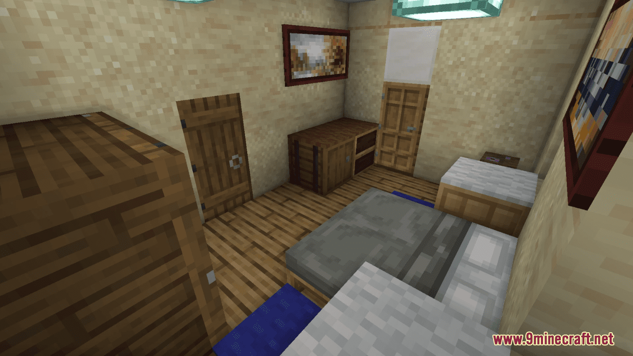 description_4 Карта уютных вилл на воде (1.20.4, 1.19.4) - Island Serenity