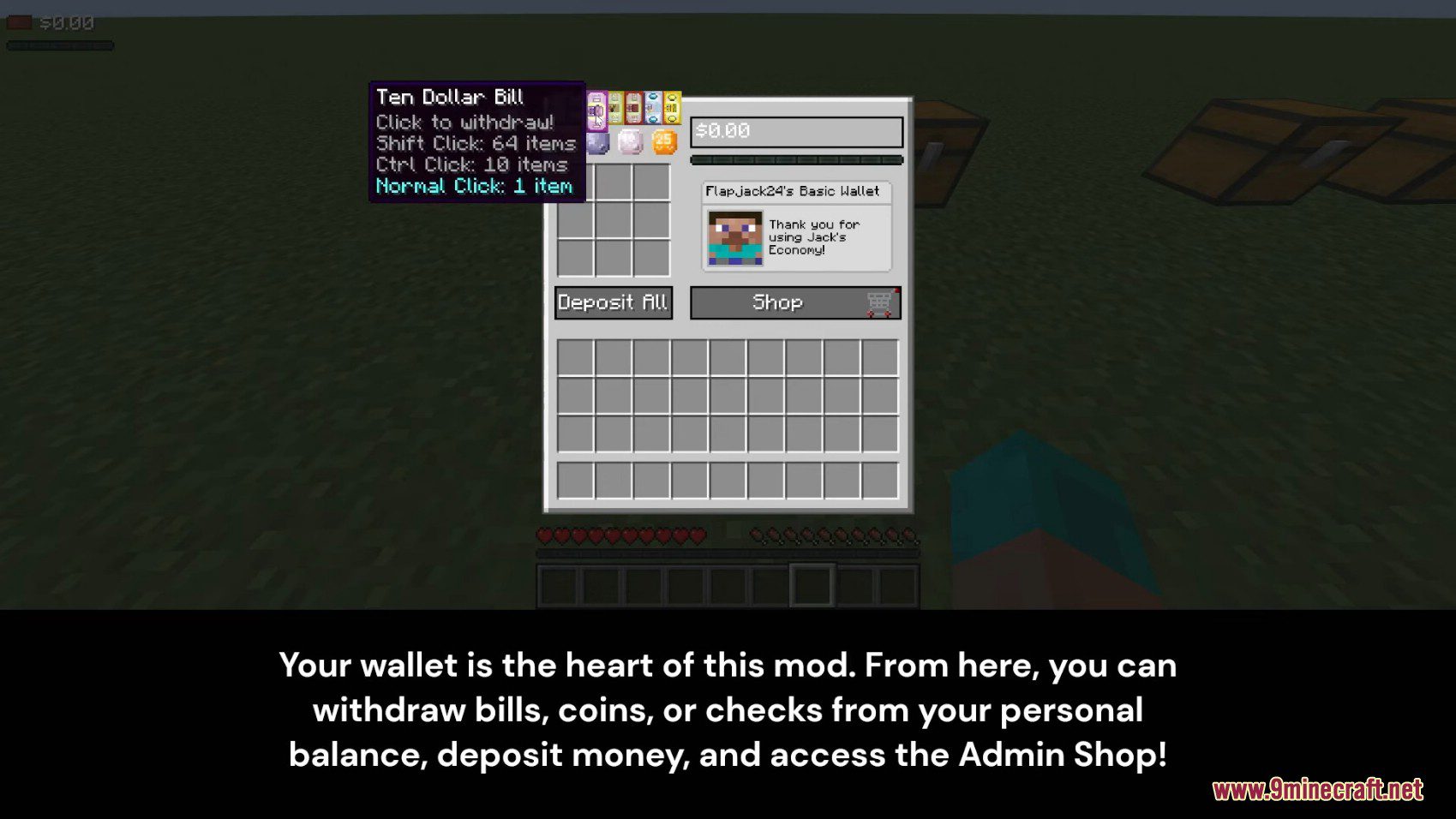 description_4 Jack's Economy Mod 1.20.1 - валюта для мод-паков