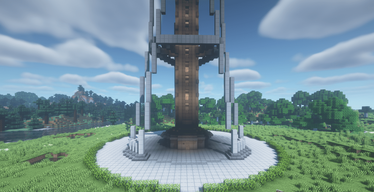 image 1 for Space Needle | Map for Minecraft