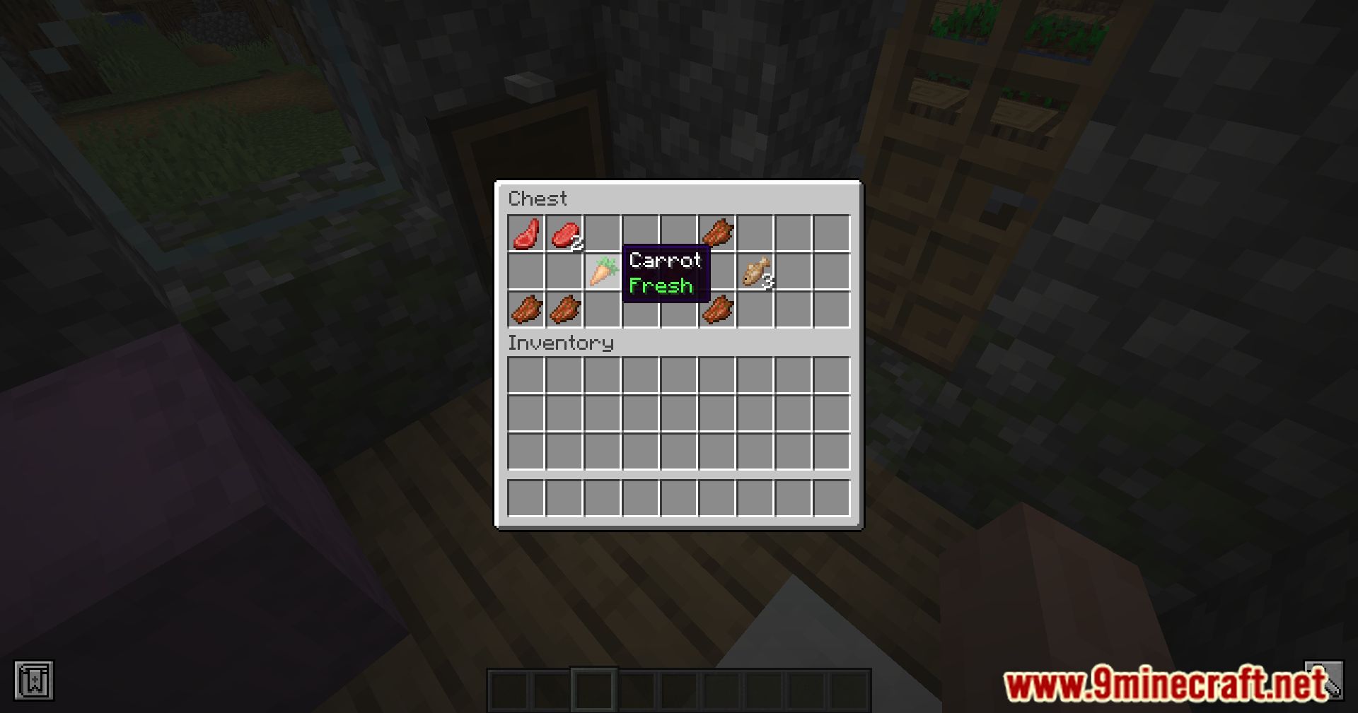 description_11 Spoiled Mod (1.20.4) - Spoil your food during your Minecraft survival journey!