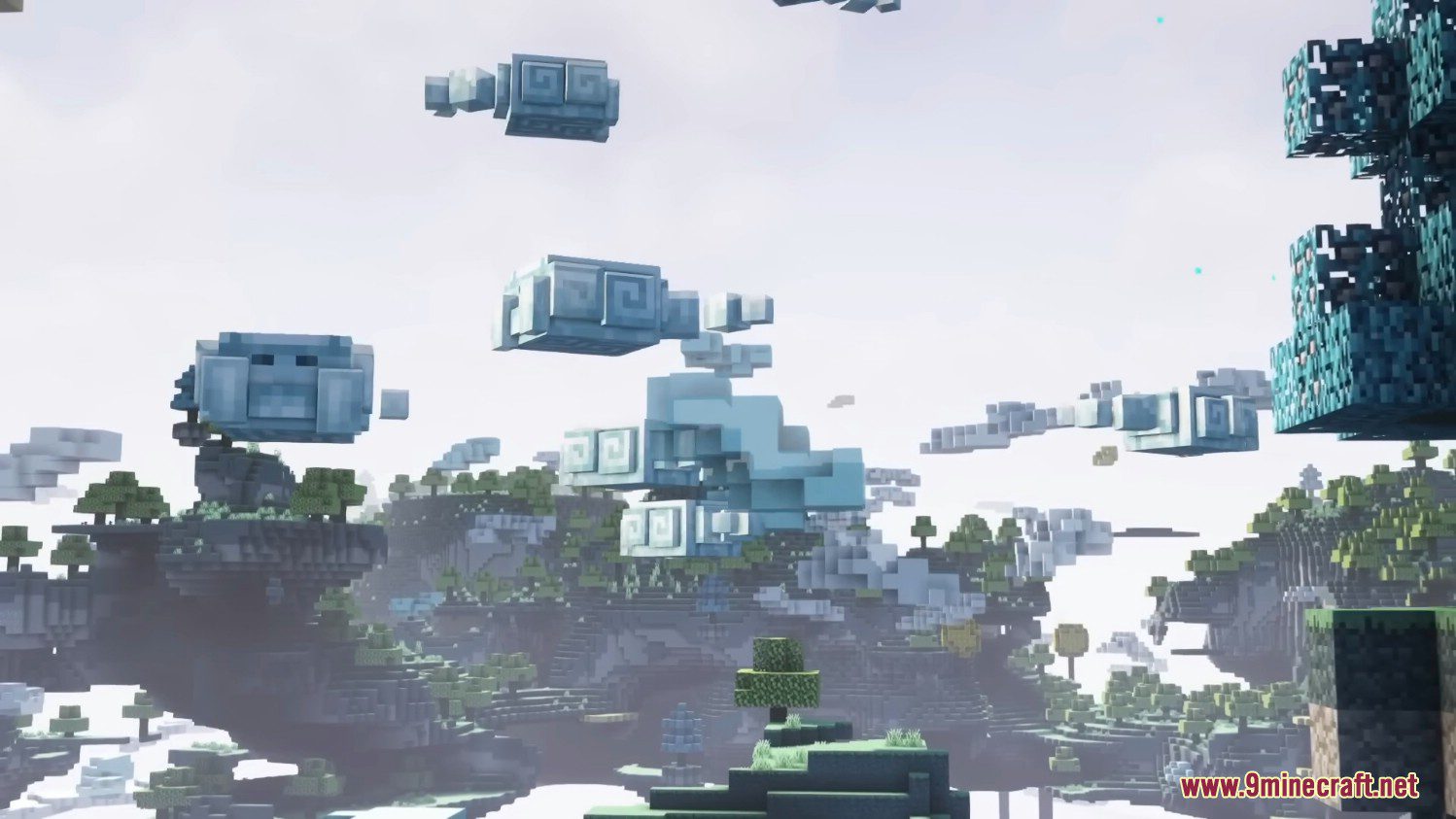 description_14 The Aether Mod 1.20.1 - Небесное измерение.