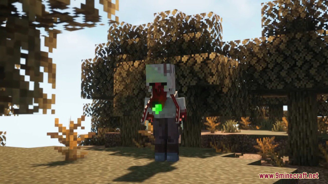 description_9 Fungal Spore Modifier 1.20.1 - Zombies, Infectious Diseases