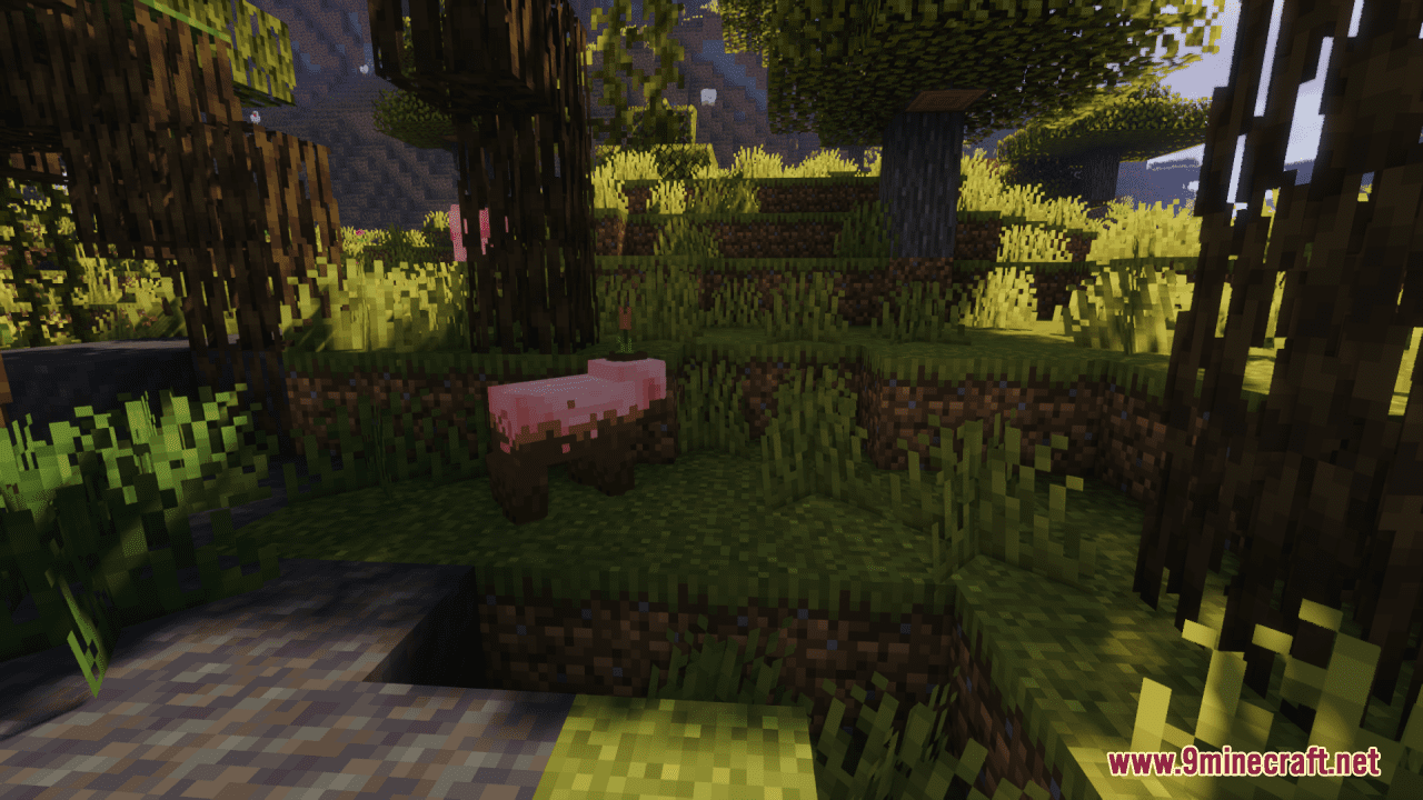 description_12 Muddy Pig Resource Pack (1.19.4, 1.19.2) - текстурный пакет