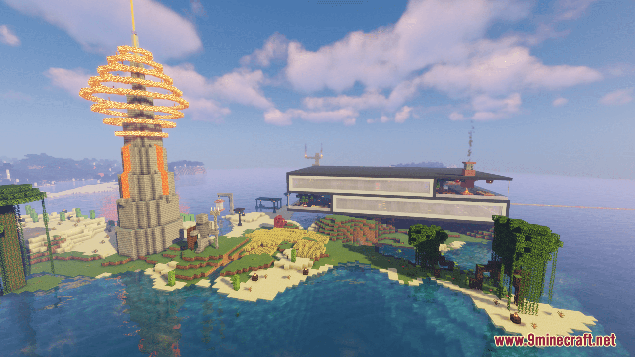 description_0 Island Maps (1.20.4, 1.19.4) - Abandoned Madman's House