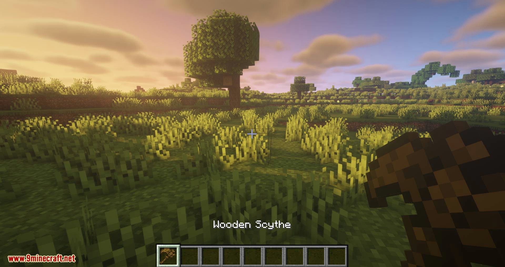 description_1 Мод Harvest Scythes (1.19.4) - простой и быстрый сбор урожая