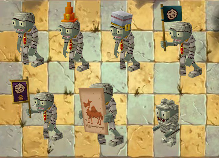 image 10 for Дополнение Gero's Plants VS Zombies (1.20) - MCPE/Bedrock Mod