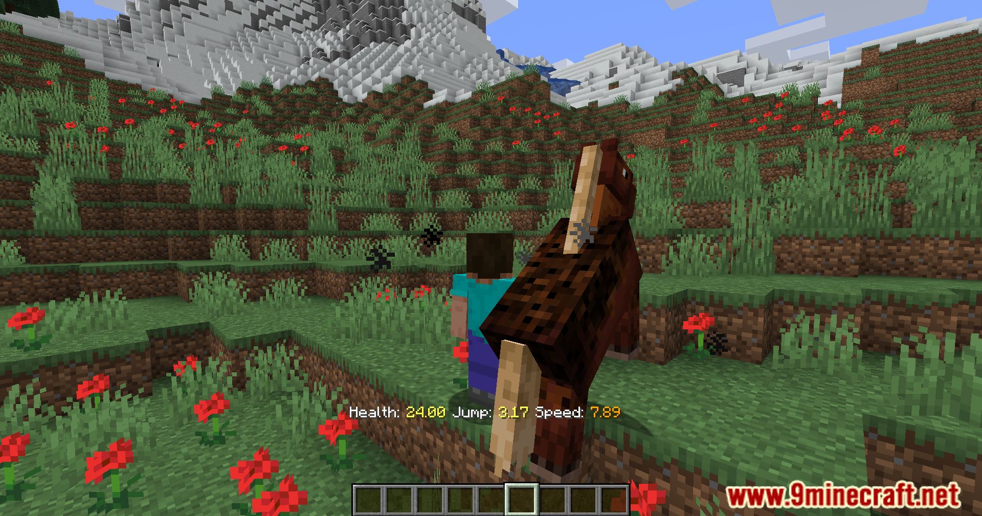 description_4 Horse Statistics Mod 1.20.4 - Elección informada