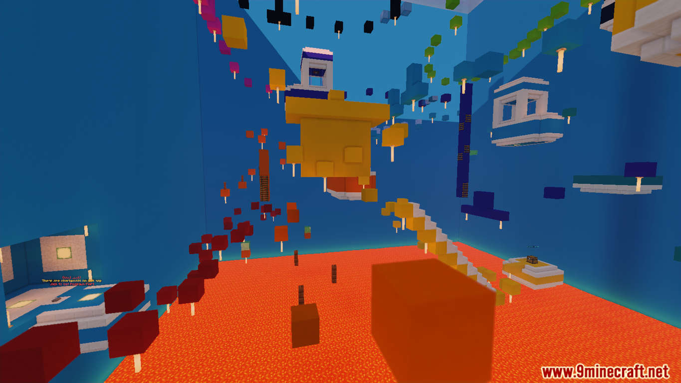 description_4 Sky Parkour map for Minecraft 1.15.2